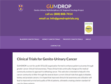 Tablet Screenshot of gumdroptrials.org